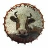 Alpine inch Farm Fresh Milk inch Cow Bottle Cap Wall Décor ORS582BB - Garden Accessories -Alpine Official Shop 0058e7b27c9875f60a39695c8af2793146578d23 13173596 13173596 image ors582bb