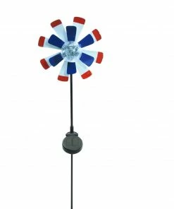 Assorted Alpine Solar Americana Windmill LED Stake SLL1536