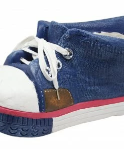Alpine Blue Sneaker Planter QFC156BL - Decorative Planters
