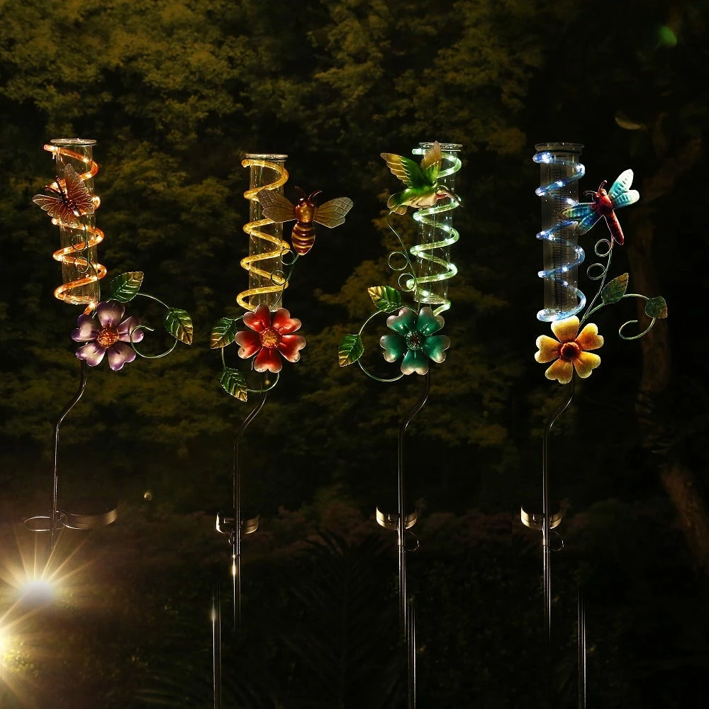 Alpine Solar Insect Rain Gauge Stake - RGG155A - Garden Accessories 4 Alpine Solar Insect Rain Gauge Stake - RGG155A - Garden Accessories - Image 2