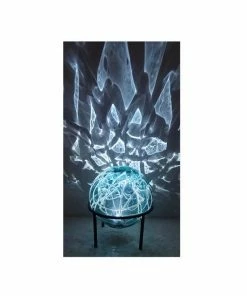 Alpine Solar Blue Glass Ball with LED Lights & Metal Stand - HTO176A-SLR-BL - Lighting, Torches & Firepits -Alpine Official Shop 1e079e5005a00c28f65189aae4c9b24ccaf9e9aa 1317150215 2