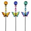 Alpine Solar Swirl Butterfly Stake - LJJ1070A - Garden Accessories 2 Alpine Solar Swirl Butterfly Stake - LJJ1070A - Garden Accessories -Alpine Official Shop 2085039f04b7892fc58ae0534c67e361a0b6295e 33930183