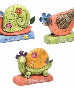 Alpine Assorted Cement Animal Statues KGD132ABB - Garden Accessories
