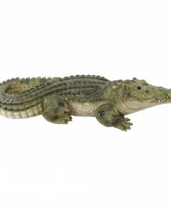 Alpine Crocodile Statuary USA397 - Garden Accessories