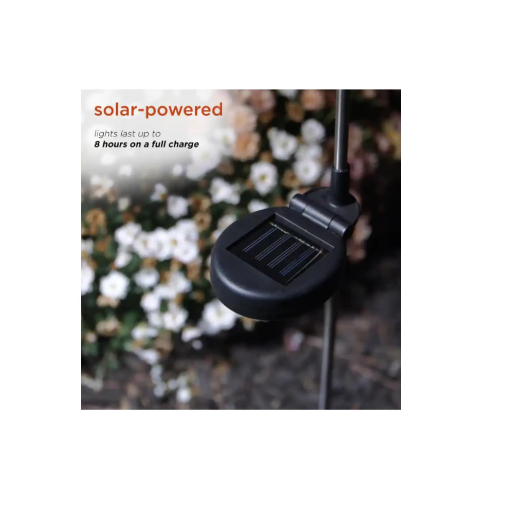 Alpine 16in Solar Pathway Lantern Garden Stake with LED Light, Set of 4 - SCC338SLR-4 - Outdoor Lights 3 Alpine 16in Solar Pathway Lantern Garden Stake with LED Light, Set of 4 - SCC338SLR-4 - Outdoor Lights - Image 3