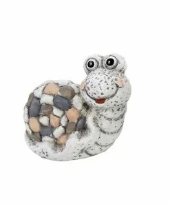 Alpine Gray Pebbled Garden Animal Statue - MZP514ABB - Garden Accessories