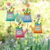 Alpine Assorted Metal Watering Can with Flowers Stakes QEL394A - Garden Accessories 2 Alpine Assorted Metal Watering Can with Flowers Stakes QEL394A - Garden Accessories -Alpine Official Shop 4cf07341e03b4c0977468993c1830ebe150e60fc QEL394 IN BG
