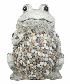Alpine Frog Statue QWR830 - Garden Accessories