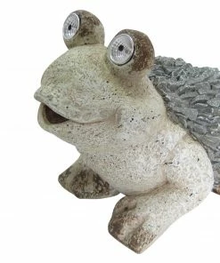 Assorted Alpine Solar Frog Statue QWR474SLR