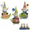 Alpine Assorted Gnomes Sitting on Animals Statuary WQA598AHH - Solar -Alpine Official Shop 5e4cd8327f8641d0a2545930d46fb05f0af04ae6 WQA598AHH