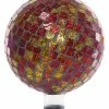 Alpine Red and Gold Mosaic Gazing Globe GRS467 - Garden Accessories -Alpine Official Shop 5f7d4f253fb7bea6c0612f97b420e5690cf8cd00 GRS467
