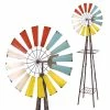 Alpine Metal Garden Windmill KIY184 - Wind Chimes -Alpine Official Shop 627c19f88562905a421b296b5d6f79116afc0a56 KIY184