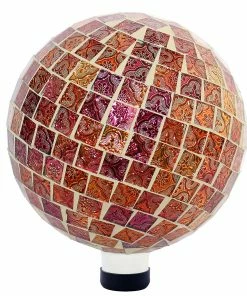 Alpine Mosaic Gazing Globe HGY298 - Garden Accessories