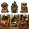 Alpine Solar Fairy Houses - WQA1458A - Garden Accessories -Alpine Official Shop 6ae13c1a692ab94942575c2ba064ee3f0361310c 33930100