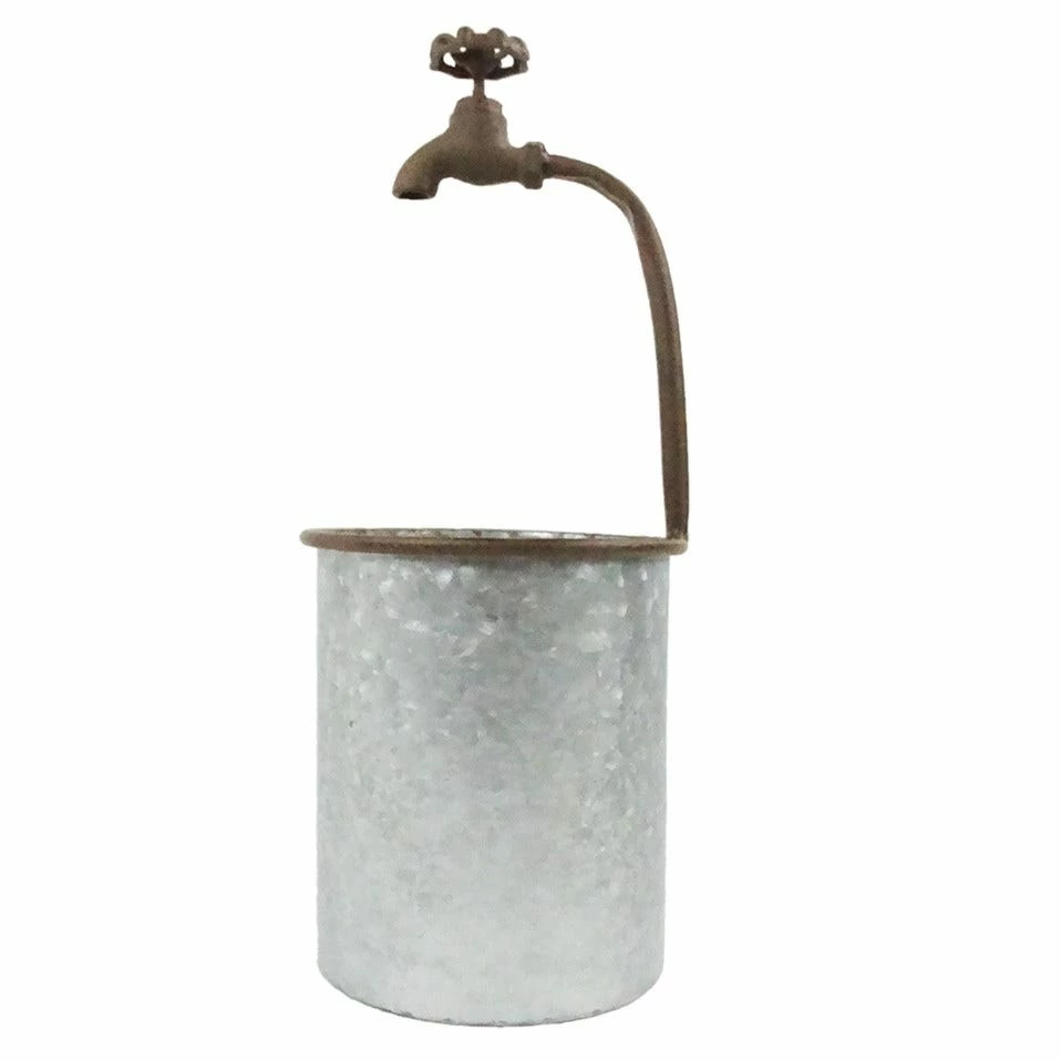 Alpine Faucet Flower Pot - JUM266 - Decorative Planters 3 Alpine Faucet Flower Pot - JUM266 - Decorative Planters