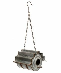 Alpine Metal Tin Can Birdhouse ORS650 - Bird Houses