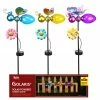 Alpine Assorted Solar Butterfly Garden Stake KB Flower LJJ950A -Alpine Official Shop 7c21c1e1ea10473defcacf4495001cf8e72ed838 LJJ950 Tray
