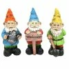 Alpine 10" Assorted Colorful Garden Gnome Statuary - KGD100ABB - Garden Statues & Lawn Ornaments
