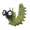 Assorted Alpine Solar Caterpillar with Binoculars Statue FCC118SLR