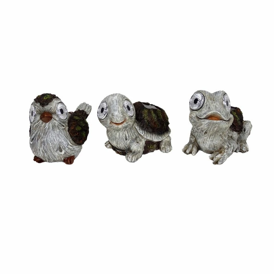 Alpine Solar Light Up Garden Animal Décor - SLL2210ABB - Lighting, Torches & Firepits 3 Alpine Solar Light Up Garden Animal Décor - SLL2210ABB - Lighting, Torches & Firepits