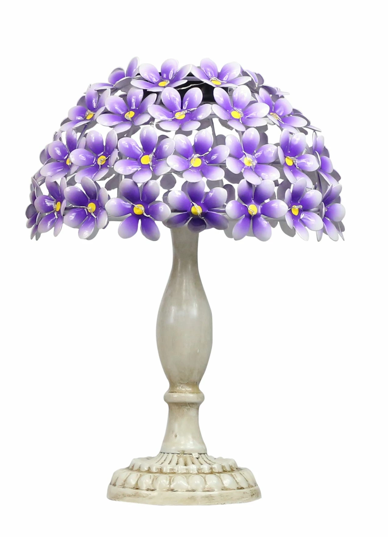 Assorted Alpine Solar Hydrangea Flower Lamp Purple QLP978SLR-PL 3 Assorted Alpine Solar Hydrangea Flower Lamp Purple QLP978SLR-PL