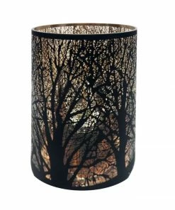 Alpine Etched Branching Tree Tungsten Light Décor - GTH122TM - Lighting, Torches & Firepits