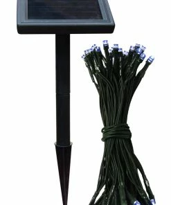 Assorted Alpine Solar String Lights with 60 White LED SJK146SLR