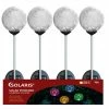 Alpine Assorted Solar Crackle Ball with Color Changing LED Stake GXP158BB-CC