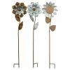 Alpine Rustic Metallic Flower Garden Stakes JUM217A - Garden Accessories -Alpine Official Shop ac2a792344619f6a6a1ac12572fba0ccdba6b652 JUM217A