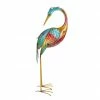 Alpine Colorful Metal Head Turned Crane Décor - BVK632 - Garden Accessories -Alpine Official Shop b43915d4ae2907f08c4346465080be10d0b7f514 1317150118