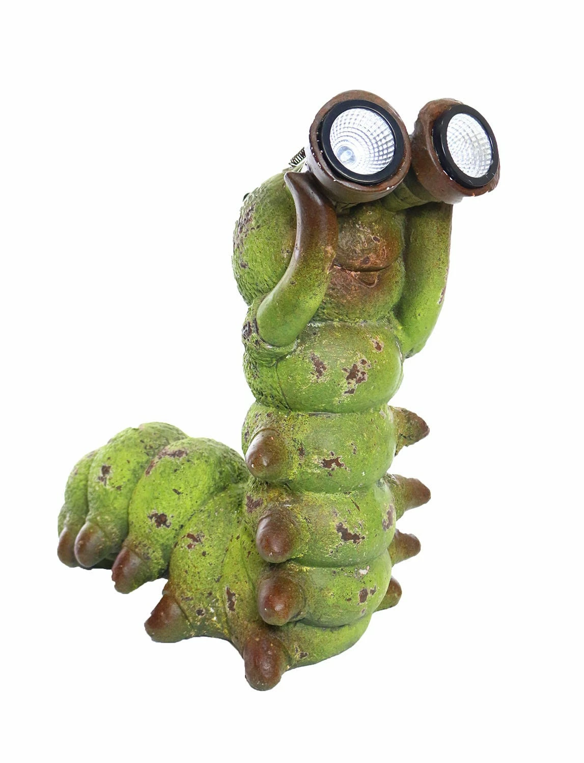 Assorted Alpine Solar Standing Caterpillar with Binoculars Statue FCC120SLR 3 Assorted Alpine Solar Standing Caterpillar with Binoculars Statue FCC120SLR