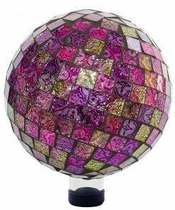 Alpine Mosaic Gazing Globe HGY302 - Garden Accessories