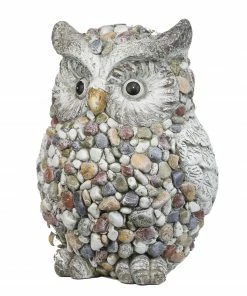 Alpine Owl Statue QWR836 - Garden Accessories