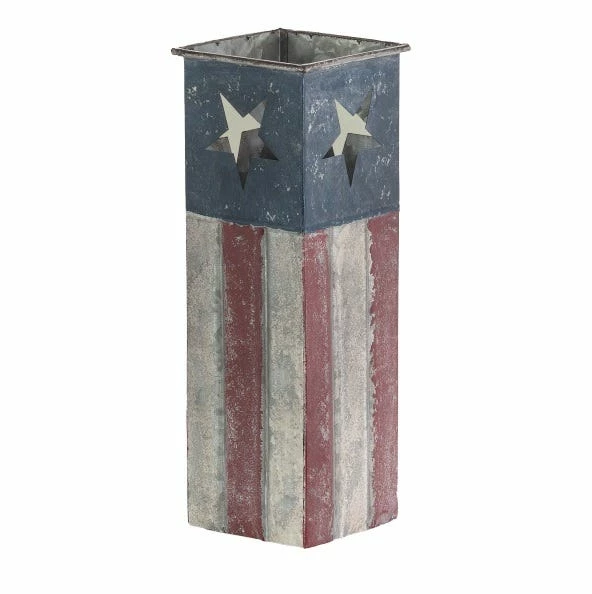 Alpine 12" Small Patriotic Flower Planter - YHL240HH-S - Garden Statues & Lawn Ornaments 3 Alpine 12" Small Patriotic Flower Planter - YHL240HH-S - Garden Statues & Lawn Ornaments