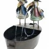 Alpine Metal Crow Duo Fountain NCY298 - Solar