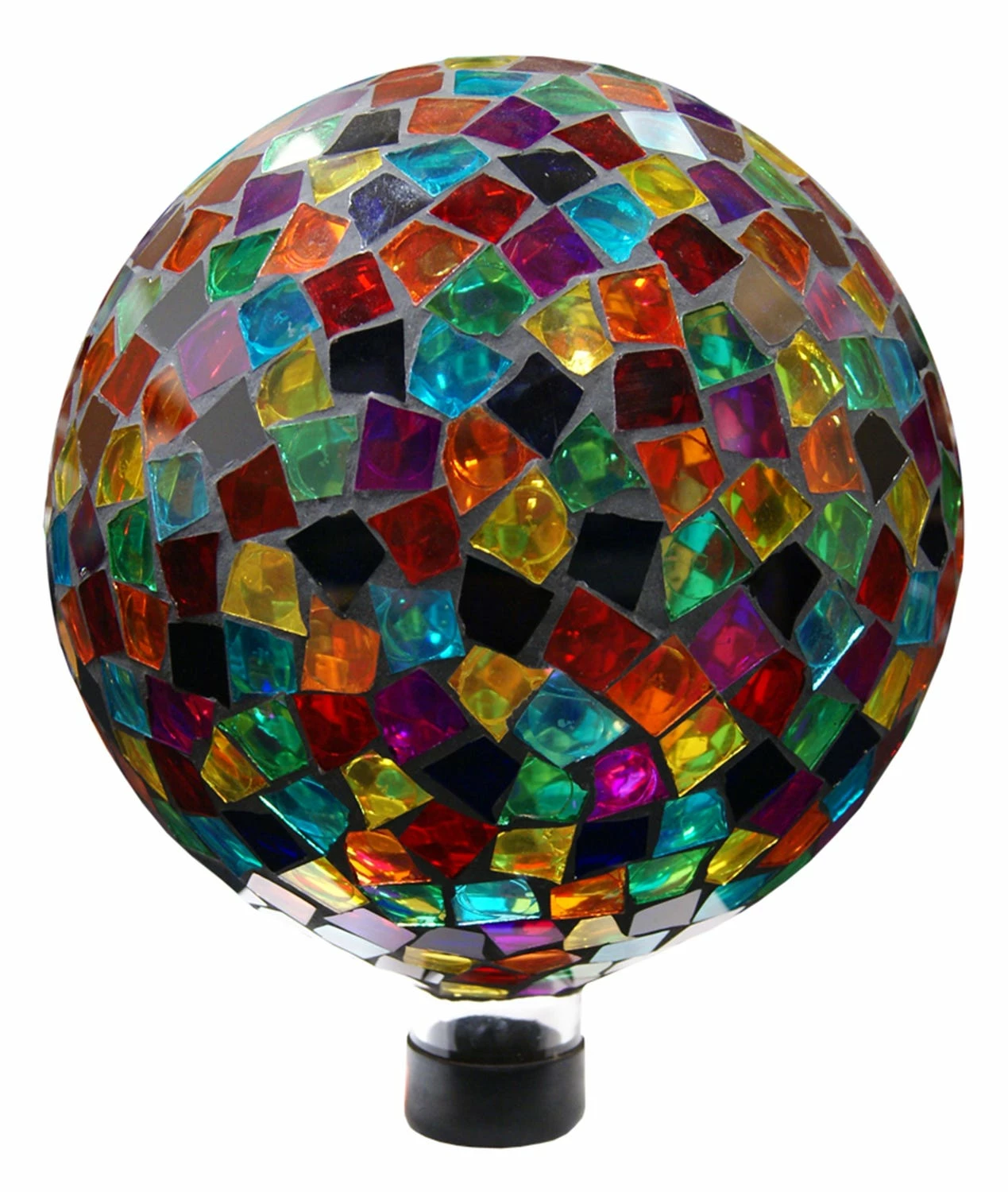 Alpine Multi-Colored Mosaic Gazing Globe GRS112 - Solar 3 Alpine Multi-Colored Mosaic Gazing Globe GRS112 - Solar