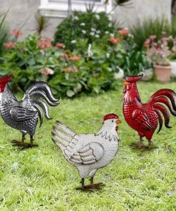 Alpine Chicken Garden Stakes - LAZ291ABB - Garden Accessories -Alpine Official Shop d058e1e14c3f5ef84279c97122352e344c27a2a2 33980043 2