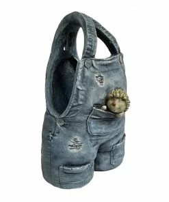 Alpine Denim Suspender Flower Planter - WIV110 - Garden Accessories