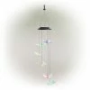 Alpine Solar Butterfly Mobile with Color-Changing LEDs - QLP842SLR-CC - Garden Statues & Lawn Ornaments
