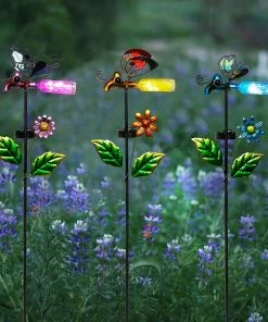 Alpine Solar Insect Bottle Led Stake - LJJ1158A - Garden Accessories -Alpine Official Shop d46be04760722d3ac612d18a4692f911c028569c 33930126 2