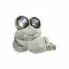 Alpine Solar Frog Statue - QWR928SLR - Lighting, Torches & Firepits