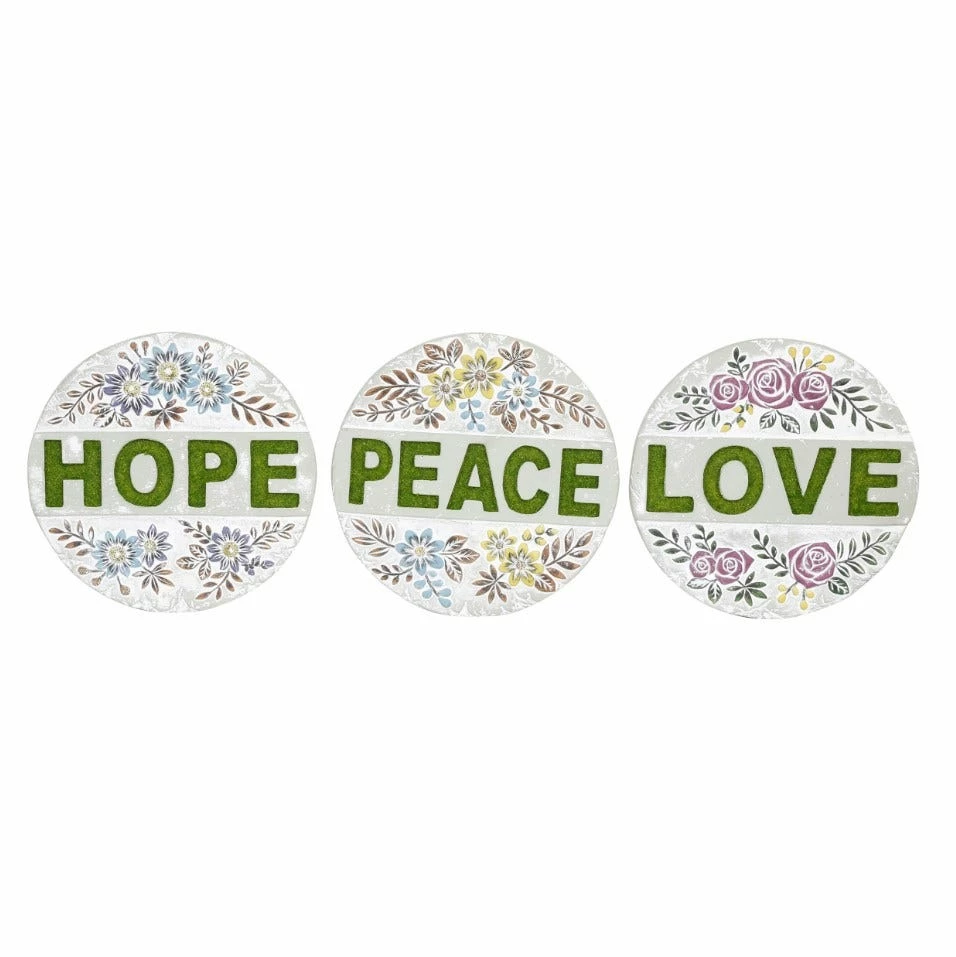 Alpine Elegant Inspirational Stepping Stone Assorted - KGD306ABB - Garden Accessories 3 Alpine Elegant Inspirational Stepping Stone Assorted - KGD306ABB - Garden Accessories